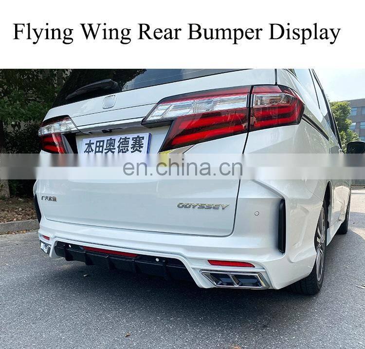 Runde High Quality Front Bumper Grille Body Kit For Honda Odyssey 15-20 Upgrade To Spider Man/Saint Fighter/Flying Wing