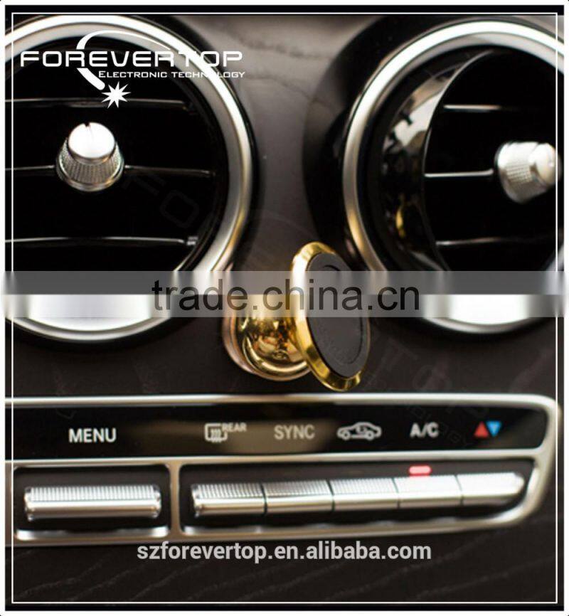 Mini 360 Degree Rotation phone car hold cellphone phone holder Magnetic 360 degrees turn around Car Mobile Mount Car