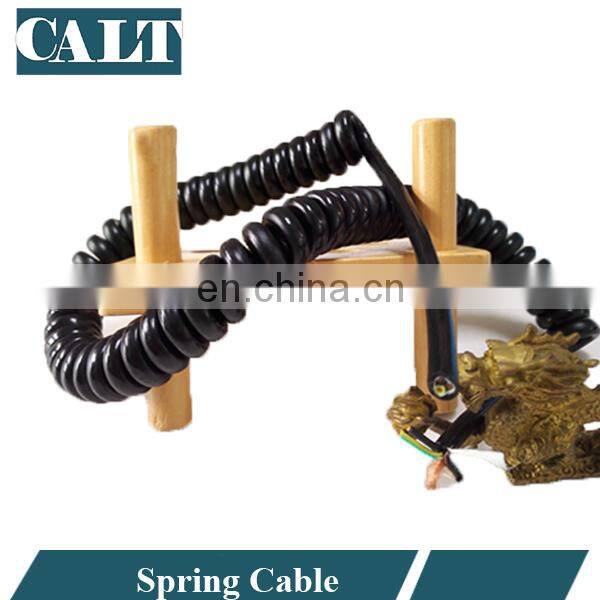 7 17 19 21 26 Cores Spring Spiral Cable for CNC Handheld Encoder Manual Pulse Generator