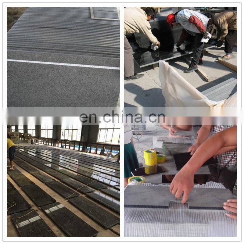 G684 granite pearl black granite