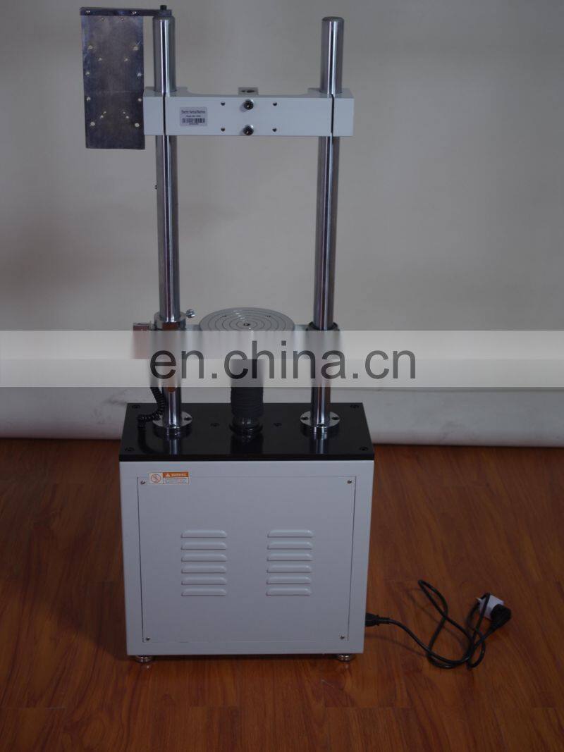 vertical hydraulic electric 5000N force test stand