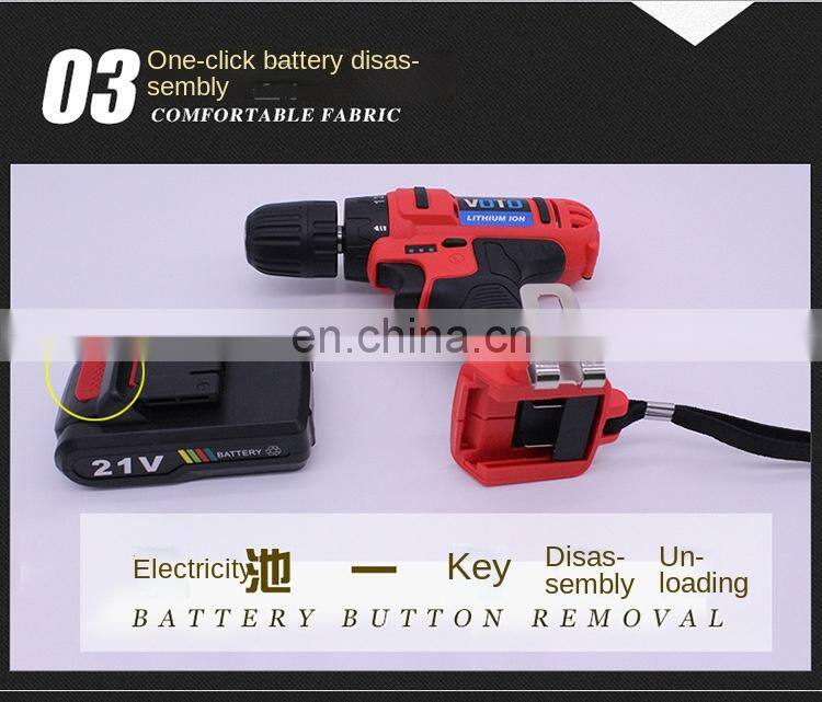 Charging Electric Hand Drill 21V Electric Screwdriver Batch Cordless Impact Wrench power tool cordless electric dr
