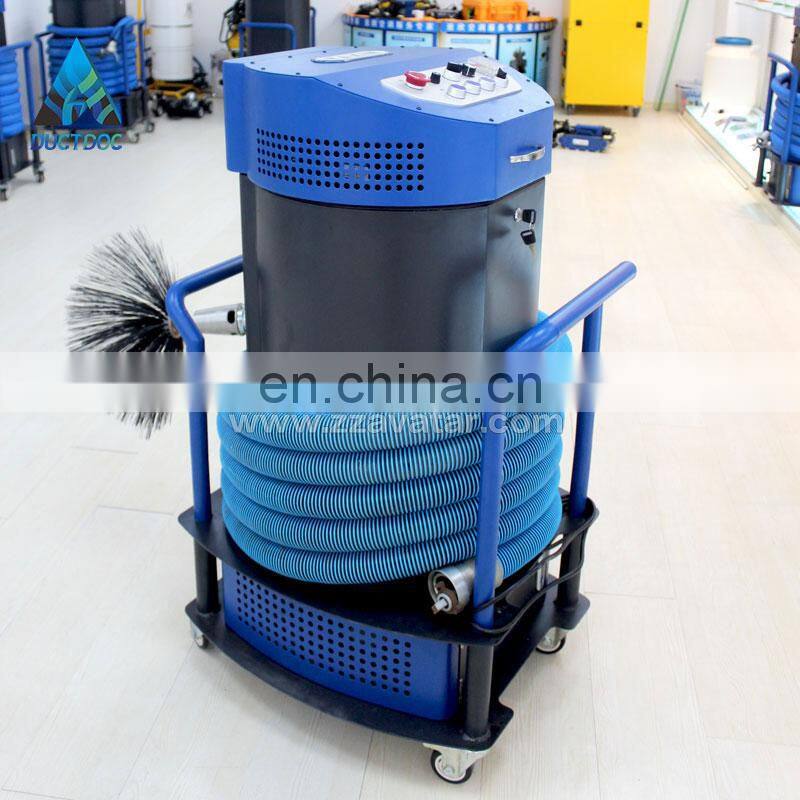 Operating range 100-250mm diameter duct cleaning equipment multi-functional support duct cleaning machine