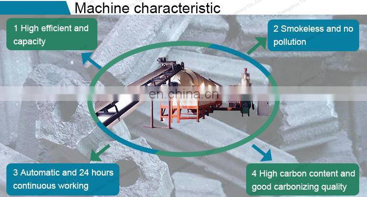 Palm kernel shell charcoal making machine Bio charcoal making machine