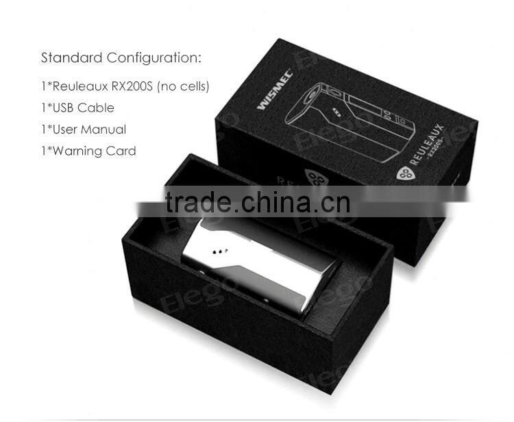 In Stock Hot Selling 0.96 inch OLED Screen Wismec Reuleaux RX200S TC Mod VS RX200S wholesale