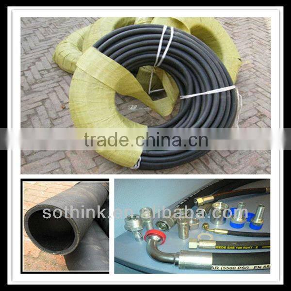 high pressure steel wire knitting rubber hose