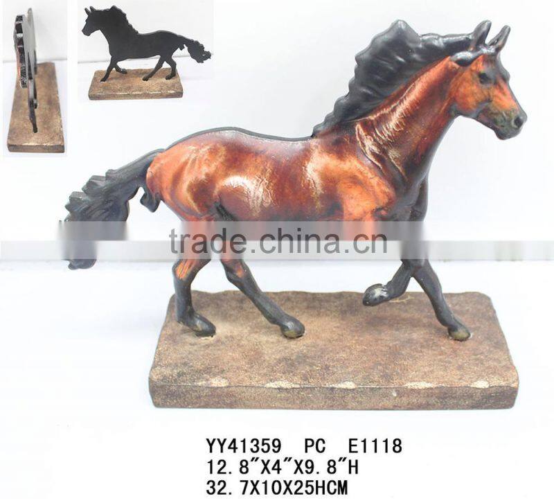 decorative horse wood crafts for home decor