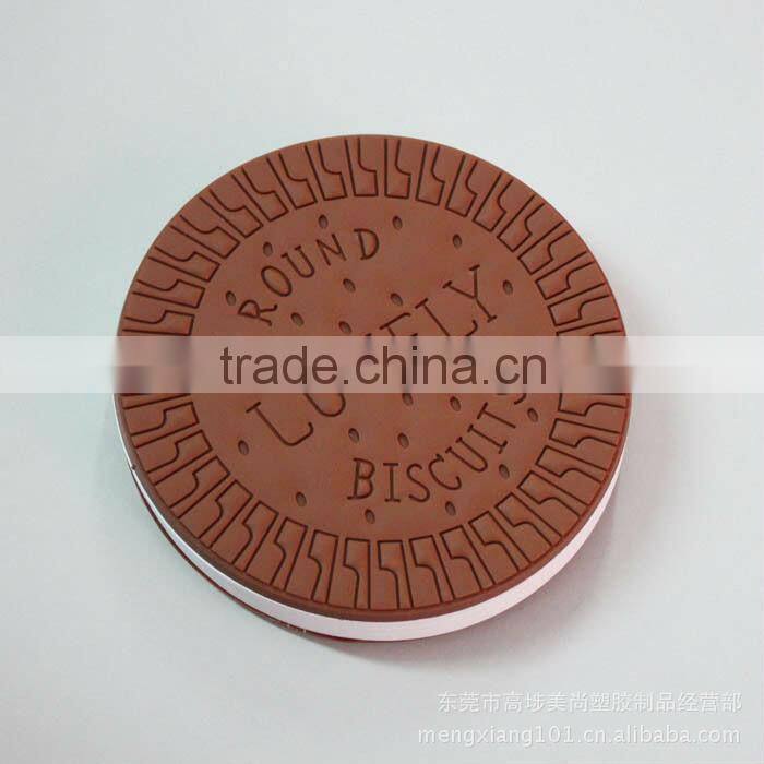 lace PVC rubber placemats and coasters, plastic silicone lace mat