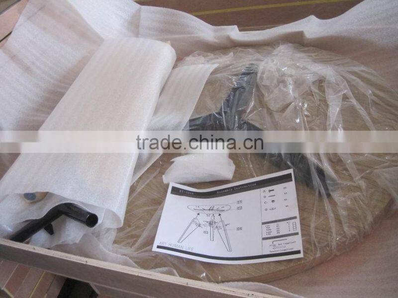 Jean Prouve round 80cm wood dining table