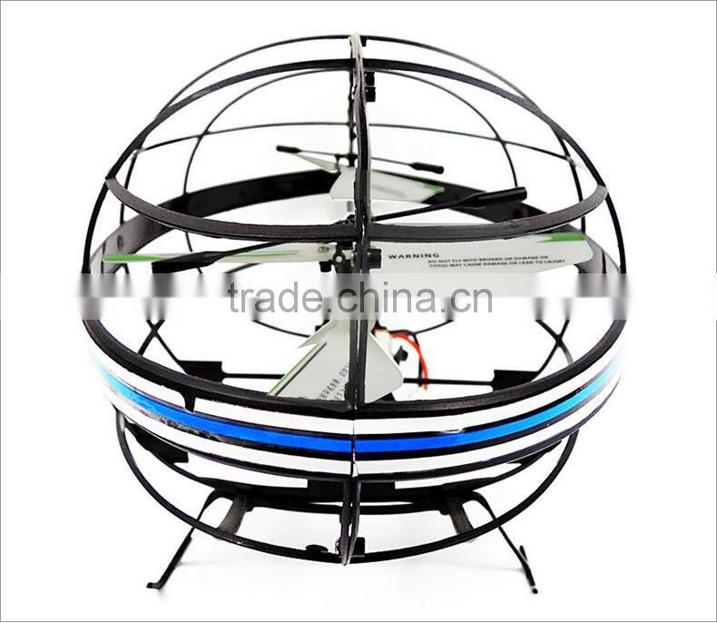 China Manufacture 3 Channel RC Flying Football with gyroscope RC Airship RC Helicopter