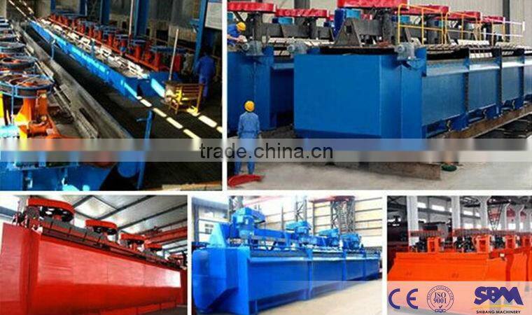 SBM high efficiency lead zinc flotation with ISO approved
