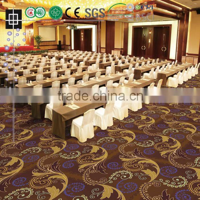 All kinds of hotel carpet luxury banquet hall super quality nylon printing carpet