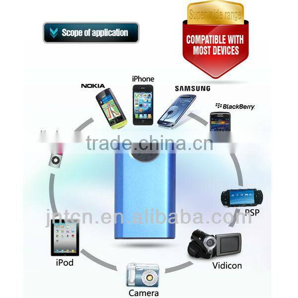 5400/6000/6600/7800/8400mAh protable rechargeable OEM power bank charger for Andriod phones MP015