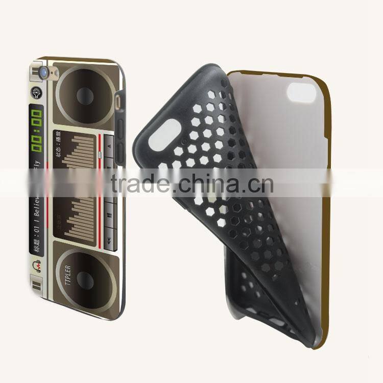 latest design sublimation tpu+pc fancy stones phone case