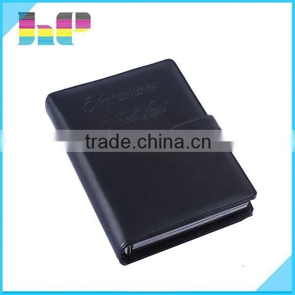 2016 pu leather agenda notebook