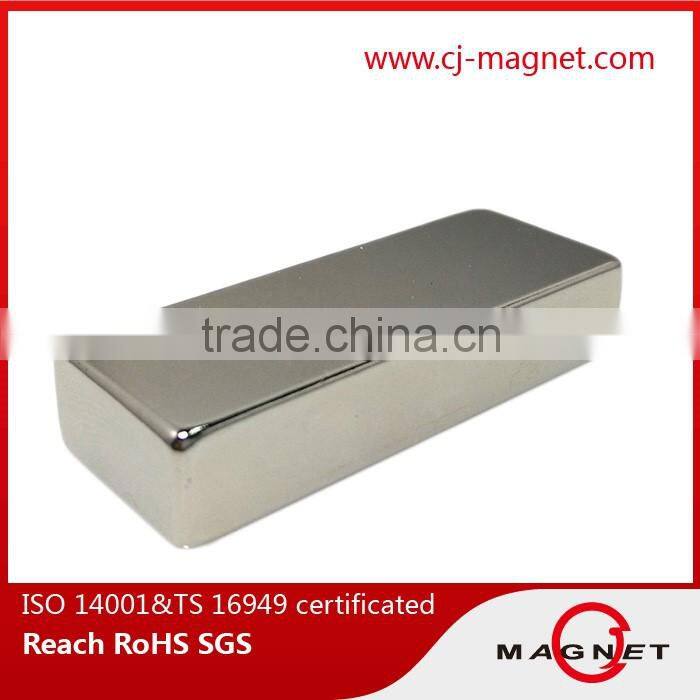 Zn coating small tolerance high efficiency neodymium magnet