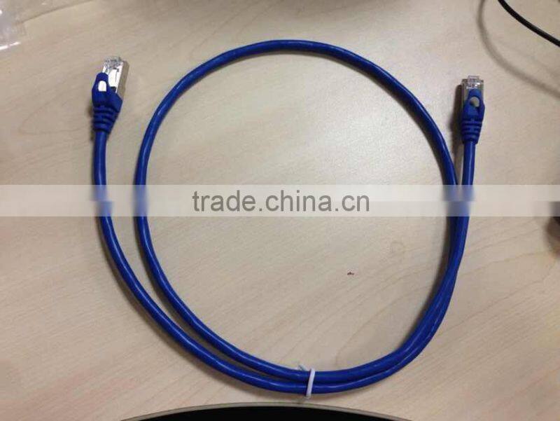 RJ45 26AWG Blue Cat6 FTP patch cable