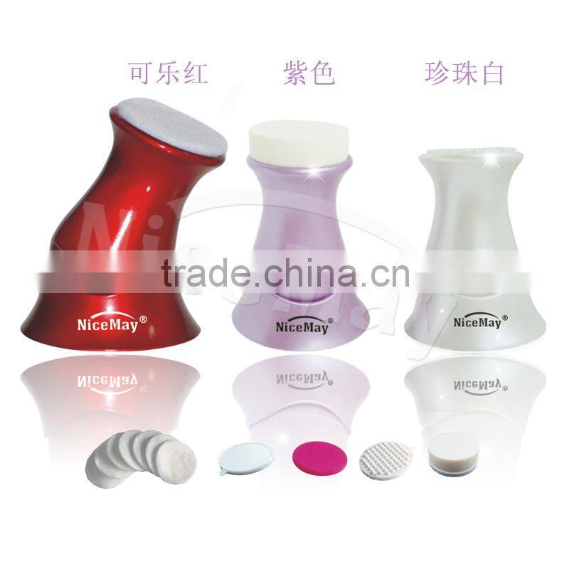 waterproof electric facial massager brush