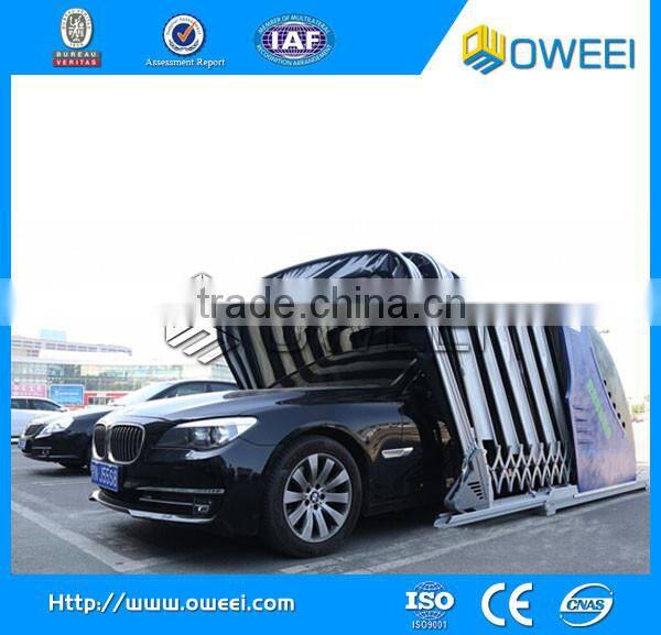 Solar power mobile car garage with CE