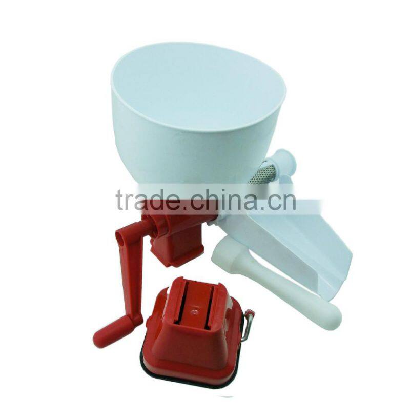 manual plastic sauce juicer / tomato juicer