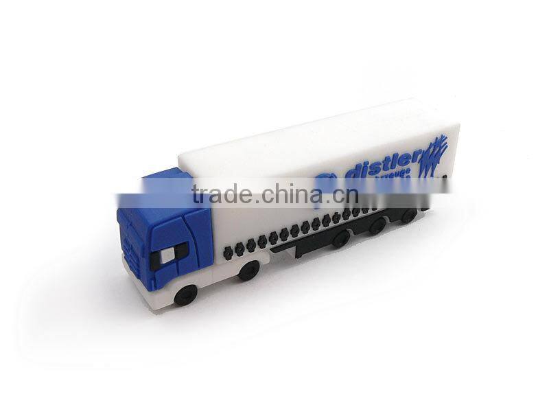PVC OEM ODM 2.0 pendrive truck usb flash drive