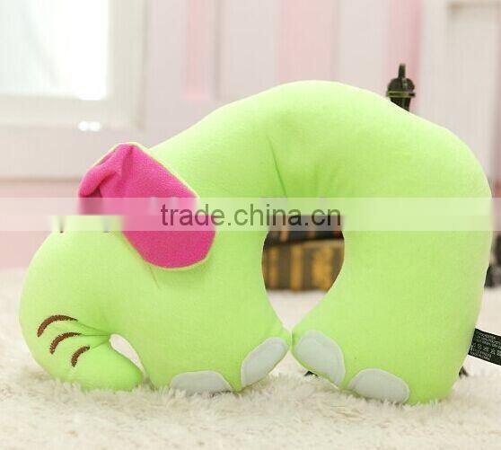 plush animnal nap pillow/cute plush elephant pillows/elephant nap pillows