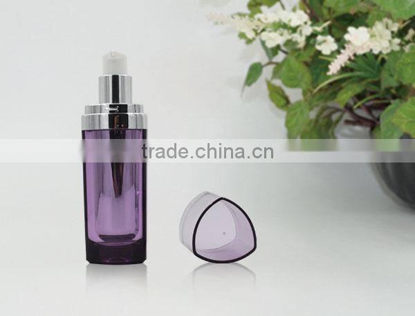 2015 Popular Acrylic Plastic Pump Bottle for Skincare Facial Lotion
