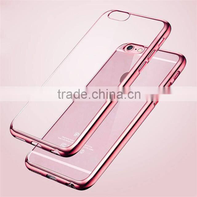 Electroplating TPU Mobile Phone Case mobile phone accessories case for LG G5