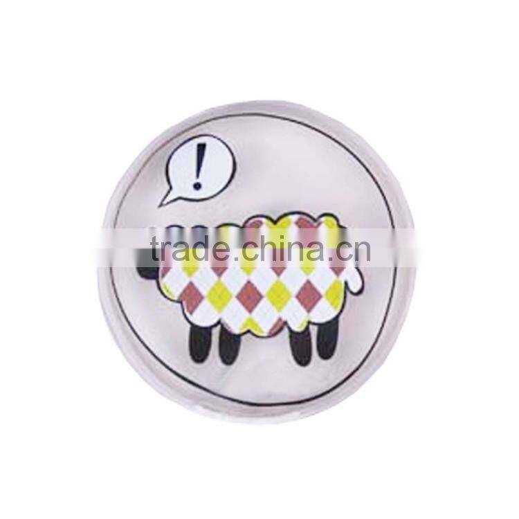 Cute Round Reusable Hand Warmer/Hot Gel Pack