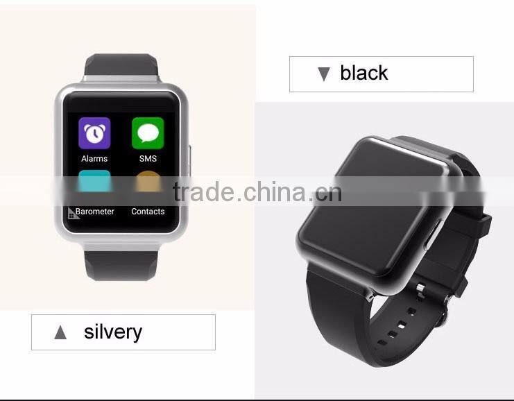 New 2016 Smart Q1 1.54 Inch 2.5D Sapphire Touch Panel MTK6580 Quad Core 3G Wifi Smart Watch