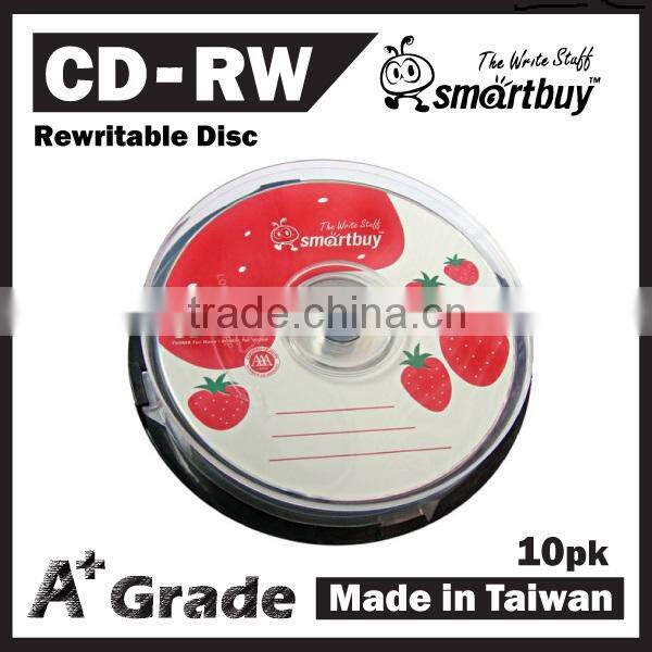 Blank Rewritable CD-RW/CDRW 700MB 12X, products from taiwan