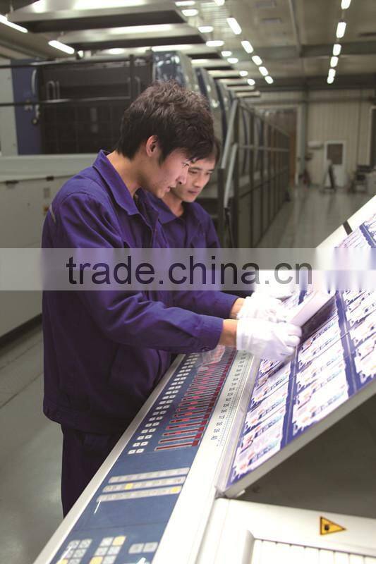 Rectangular tin box for gift with custom printing