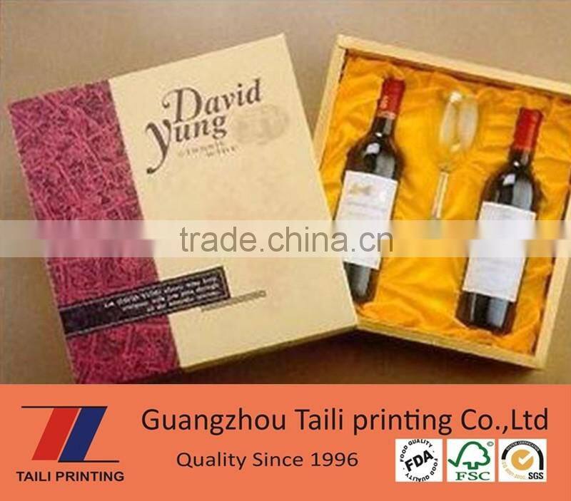 New design bag in box for wine with low price