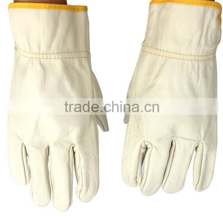 Furniture leather wholesale working gloves with cheap price