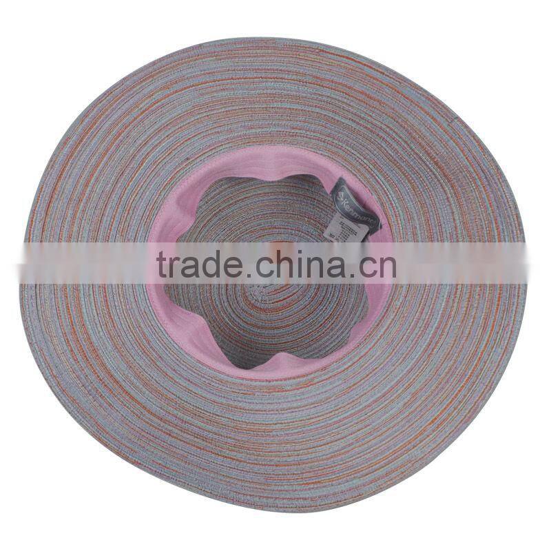 wholesale alibaba colorful straw lady hat for summer