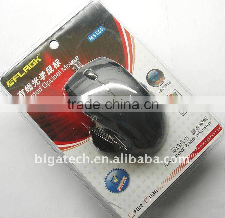 Hotsale wired ergonomic optical gaming mouse