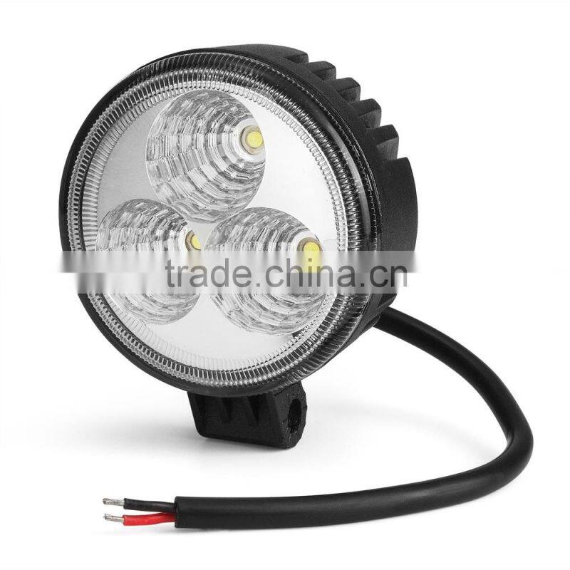 9w mini led work lights for motorcycle