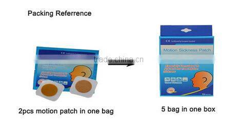 Car sickness relief plaster