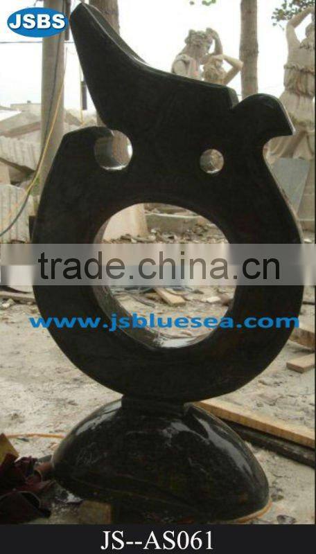 Art Outdoor White Marble Statues Modern Abstract