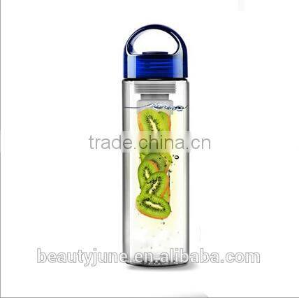 2015 new custom logo bpa free tritan fruit infuser water bottle, infuser water bottle 700ml