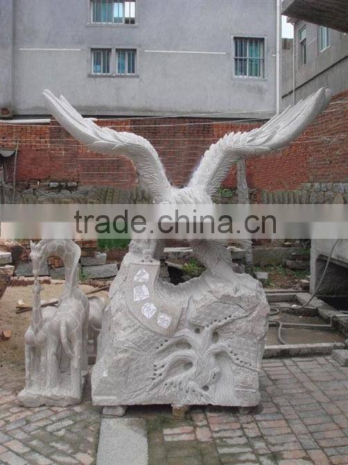 outdoor granite stone sculpture