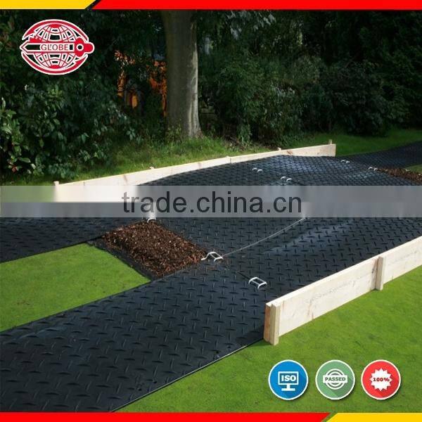 Factory Supply hdpe out-door ground mat/hdpe plastic road mat