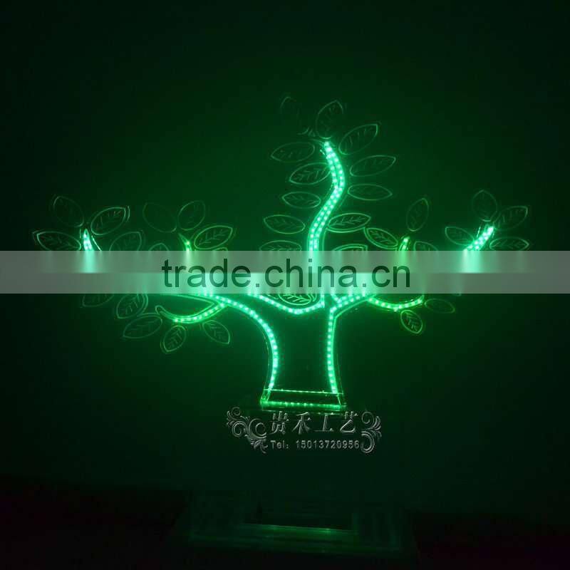 Tree with led light display rack led lighted willow tree
