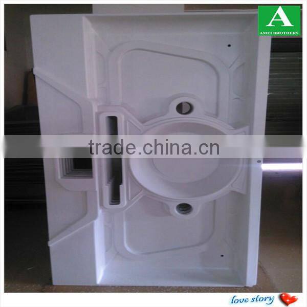 Black hard plastic vacuum forming auto parts