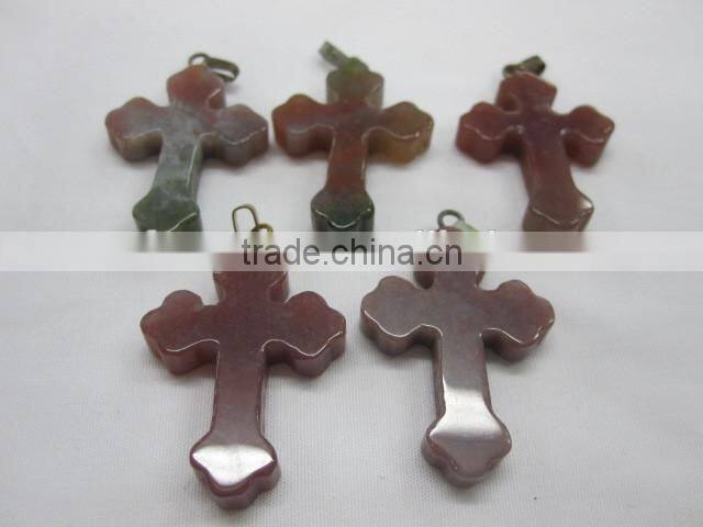 wholesale gemstone cross pendant