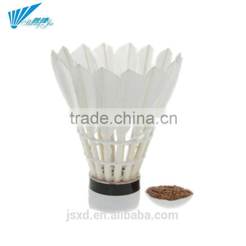 Durable Cheap Aeroplane Cigu Duck Feather Shuttlecock Badminton