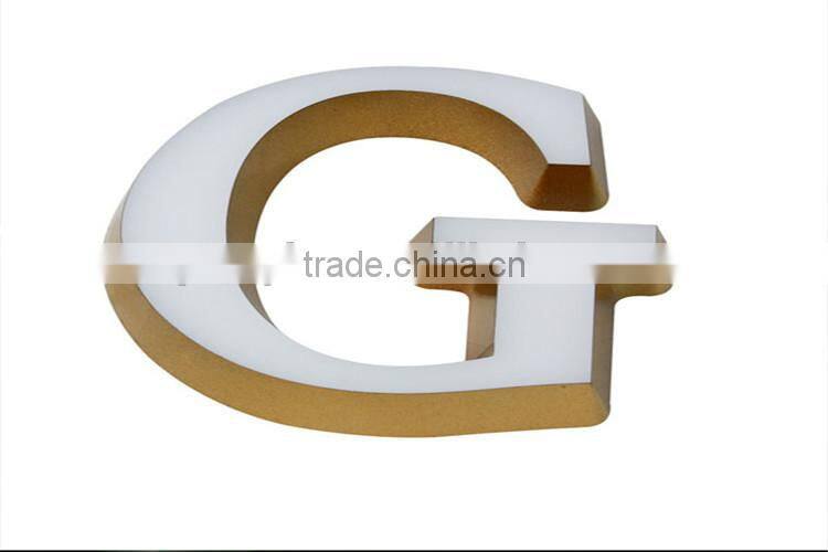 indoor logo sign lighting sign board for shops