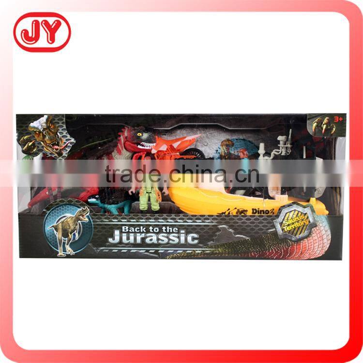 Kids education toy set dinosaur plastic toy