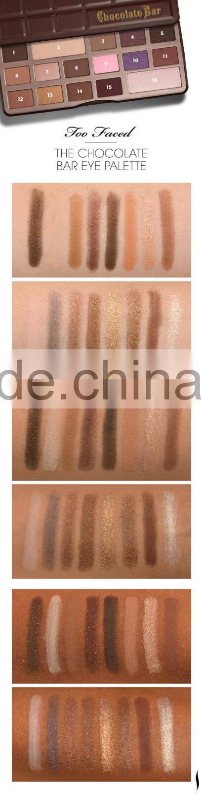 16 colors makeup eyeshadow palette