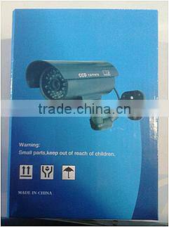 Dummy-2600 New Products solar cctv surveillance cameras with flashing LED light